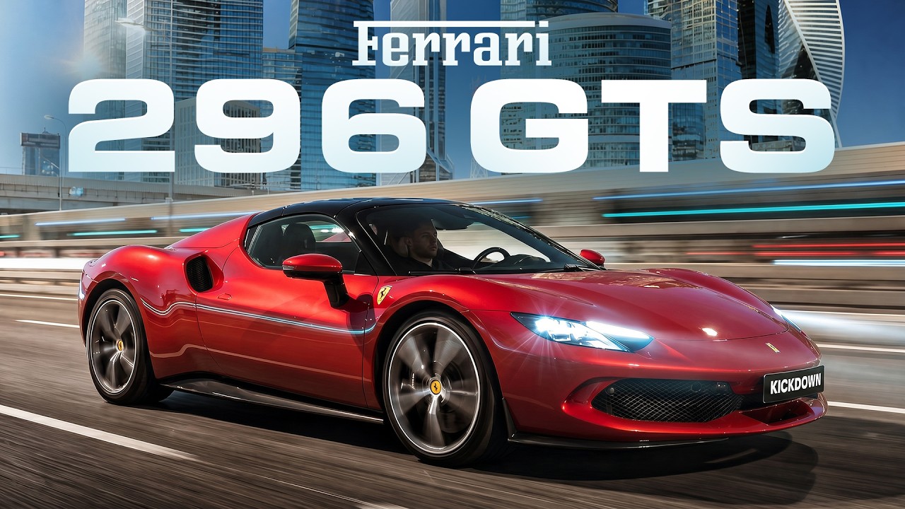Нокаут по-итальянски: Ferrari 296 GTS! Быстрее, сильнее и ДЕШЕВЛЕ конкурентов???